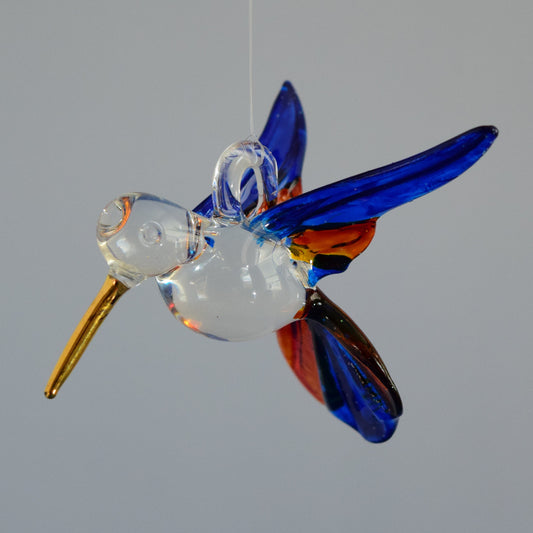 Blue and Orange Prism Hummingbird